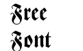 Zentenar Fraktur OsF Bold Zentenar Fraktur OsF Bold