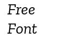 Zilla Slab Italic Zilla Slab Italic