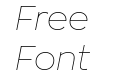 Zona Pro Hairline Italic Zona Pro Hairline Italic
