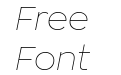 Zona Pro Hairline Italic Zona Pro Hairline Italic