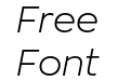 Zona Pro Light Italic Zona Pro Light Italic