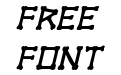 xBONES Bold Italic xBONES Bold Italic