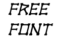 xBONES Italic xBONES Italic