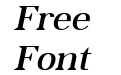OC Bartok Bold Oblique OC Bartok Bold Oblique