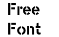 OC Format Stencil Variable OC Format Stencil Variable