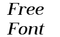 OC Rey Demi Italic OC Rey Demi Italic