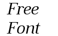 OC Rey Regular Italic OC Rey Regular Italic