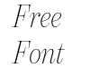 21 Cent Condensed Ultra Light Italic 21 Cent Condensed Ultra Light Italic