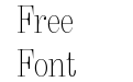21 Cent Condensed Ultra Light 21 Cent Condensed Ultra Light