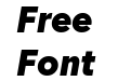 4 Text Black Italic