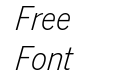 A2 Record Gothic Light Italic A2 Record Gothic Light Italic