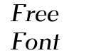 ALSNF64 Italic