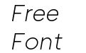ATC Arquette Light Italic ATC Arquette Light Italic