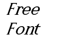 AVON Italic AVON Italic