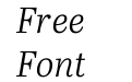 Abril Text Light Italic Abril Text Light Italic