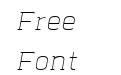 Abula Organic Thin Italic Abula Organic Thin Italic
