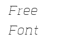 Abula Thin Italic Abula Thin Italic