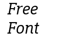 Academy Serif Italic Academy Serif Italic