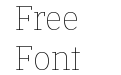 Academy Serif Thin Academy Serif Thin