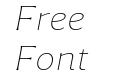 Accia Flare Thin Italic Accia Flare Thin Italic
