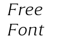 Accia Piano Light Italic Accia Piano Light Italic