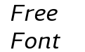 Accia Sans Italic Accia Sans Italic