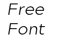 Acherus Grotesque Light Italic Acherus Grotesque Light Italic