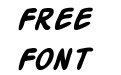 Action Man Bold Italic Action Man Bold Italic