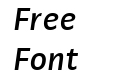 Adagio Sans Medium italic Adagio Sans Medium italic