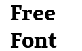 Adagio Serif Bold Adagio Serif Bold