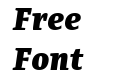 Adagio Serif Heavy italic Adagio Serif Heavy italic