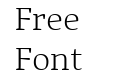 Adagio Serif Light Adagio Serif Light
