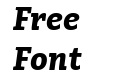Adagio Slab Bold italic Adagio Slab Bold italic