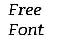 Adelle Cyrillic Italic Adelle Cyrillic Italic