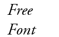 Adobe Garamond LT Italic Adobe Garamond LT Italic