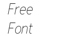 Adrianna Condensed Thin Italic Adrianna Condensed Thin Italic