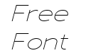 Adrianna Extended Thin Italic Adrianna Extended Thin Italic