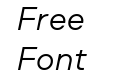 Aeroport Light Italic Aeroport Light Italic