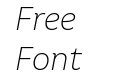 Aestetico Informal Extra Light Italic Aestetico Informal Extra Light Italic