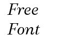 Afterall Serif Italic Afterall Serif Italic