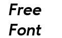 Ageo Bold Italic Ageo Bold Italic