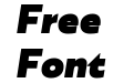 Agile Sans Heavy Italic Agile Sans Heavy Italic