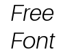 Aileron Light Italic Aileron Light Italic