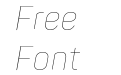 Panton Narrow-Trial Thin Italic