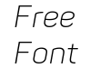 Panton-Trial Light Italic