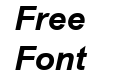 Arial Mon Bold Italic