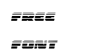 Police Cruiser Gradient Italic