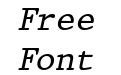 QT Pristine Italic