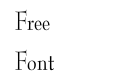 ReedFont Cn