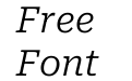 Roboto Serif Light Italic